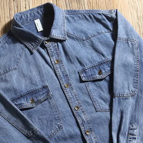 Jeanshemd langarm