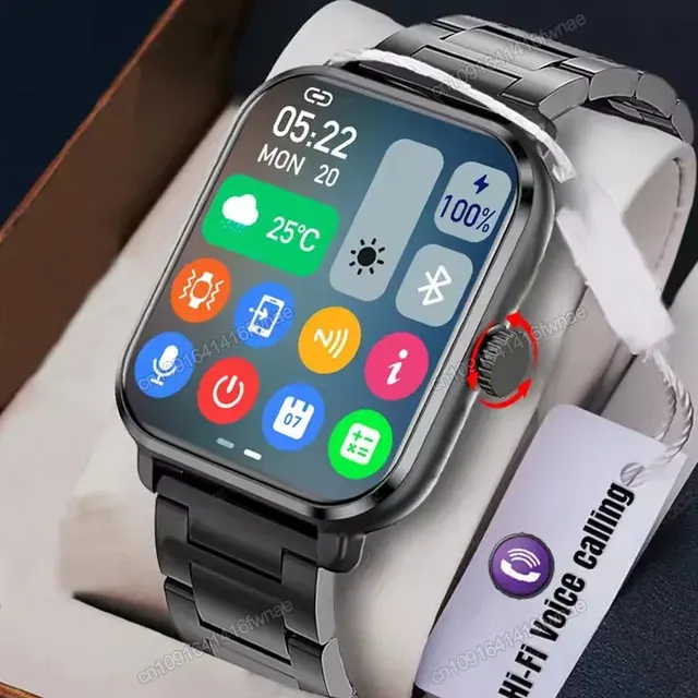 Smartwatch 1,83 Zoll HD mit Bluetooth-Anruf 2