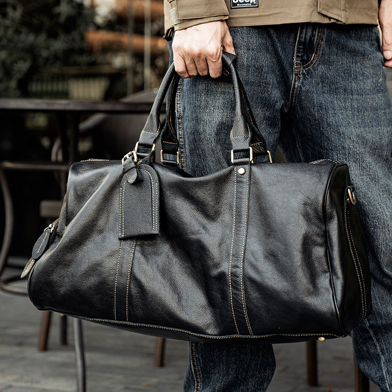 Rindsleder-Reisetasche für Herren 2