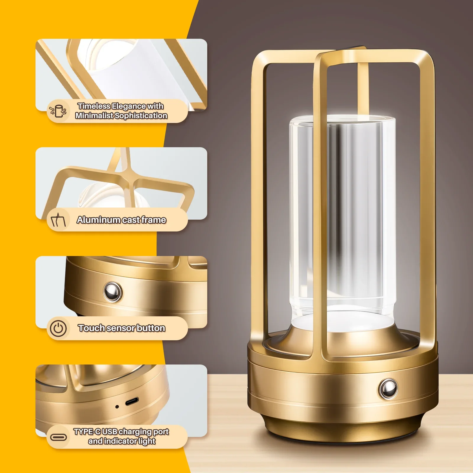 Kabellose Tischlampe 4