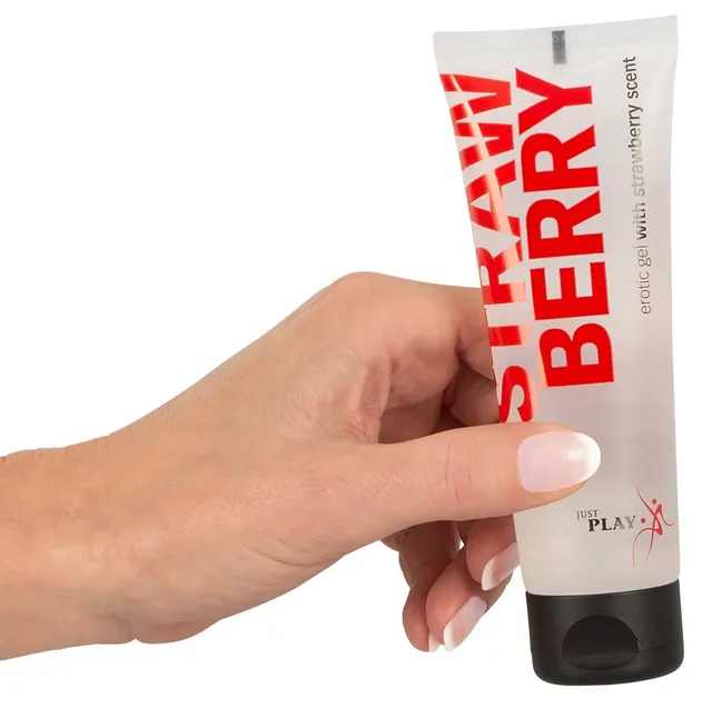 Massagegel Erdbeer-Aroma 3
