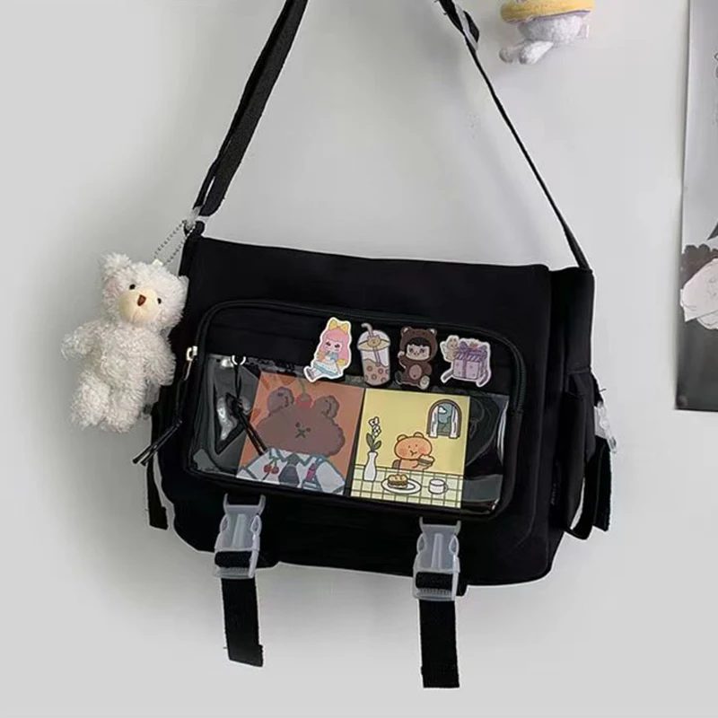 Nylon-Schultertasche 3
