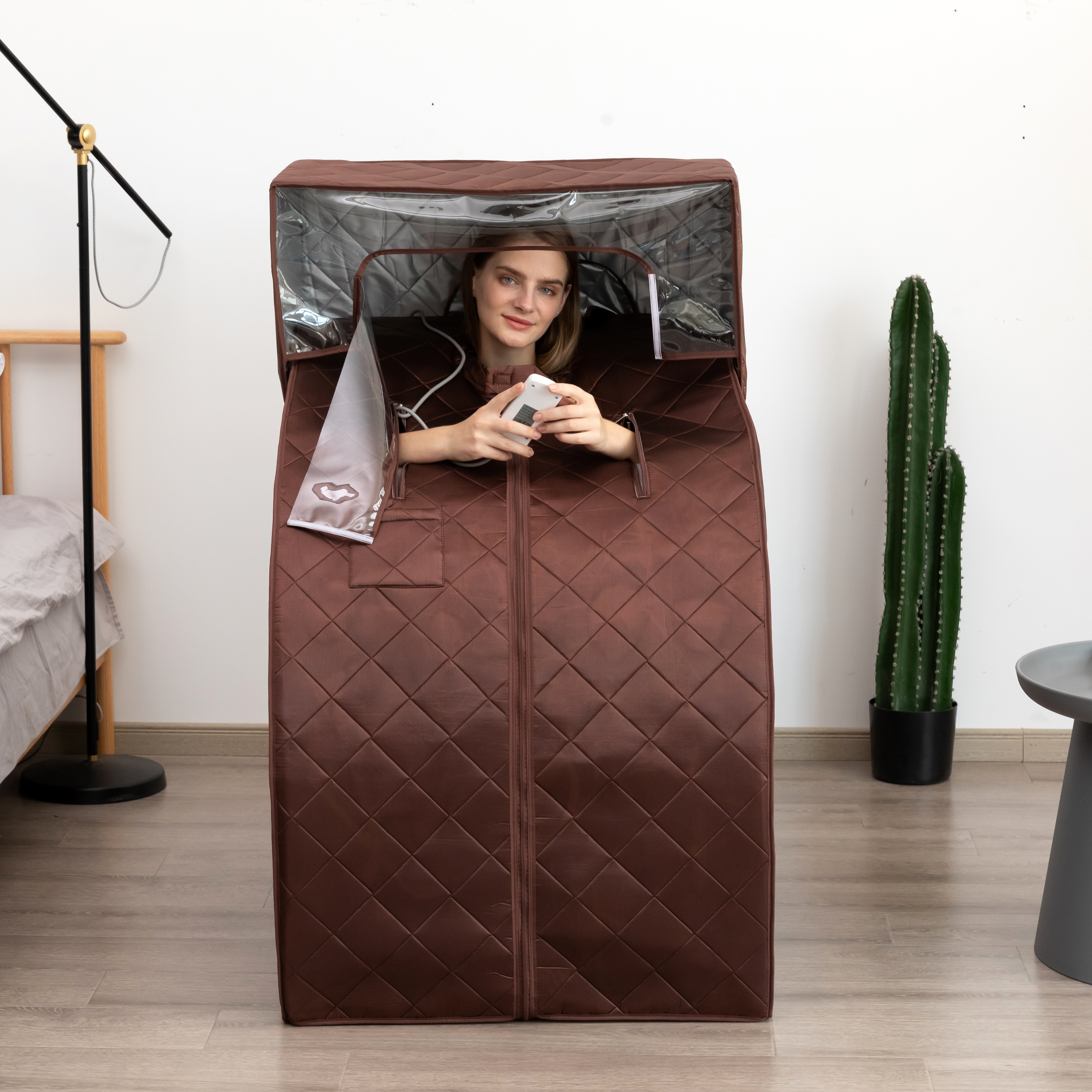 Mobile Dampfsauna