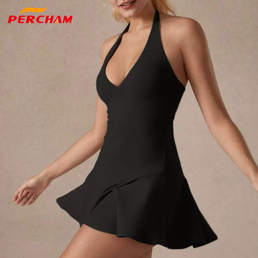 Ärmelloses Fitnesskleid mit Feuchtigkeitsregulierung 4