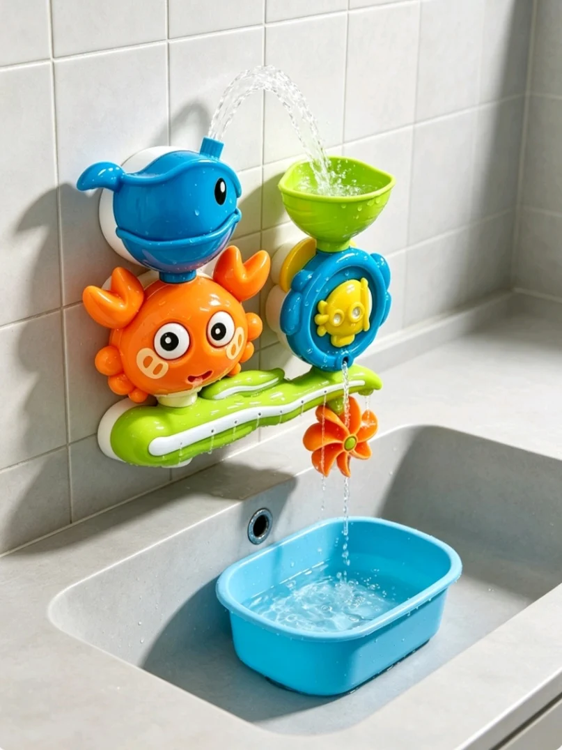 Wandmontiertes Wasserspiel-Set 4