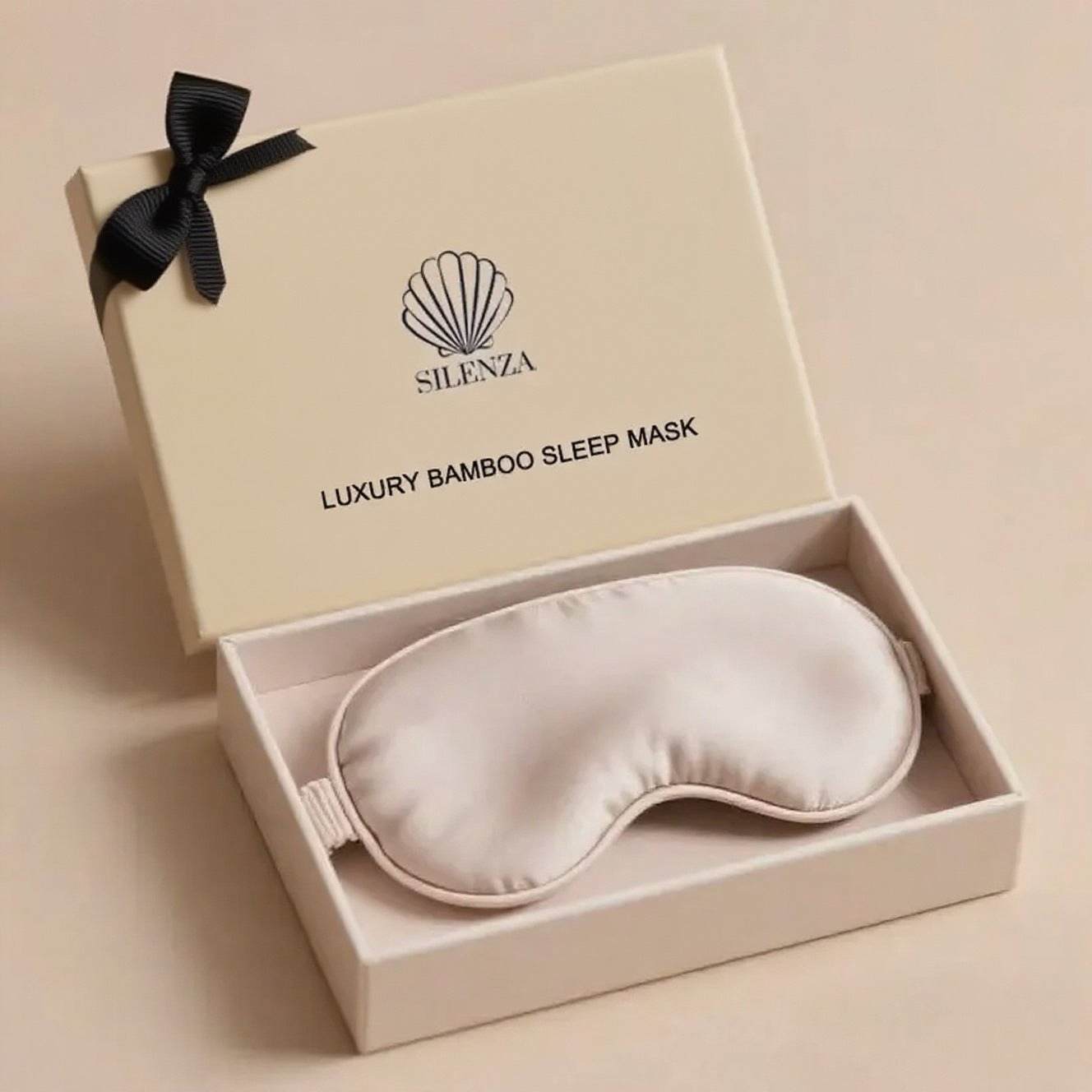 Bambus-Lyocell-Schlafmaske mit Geschenkbox 4