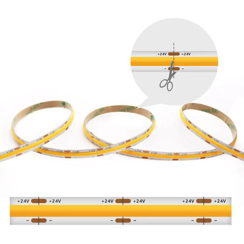 Flexibler COB-LED-Streifen 12V, 10 mm 4