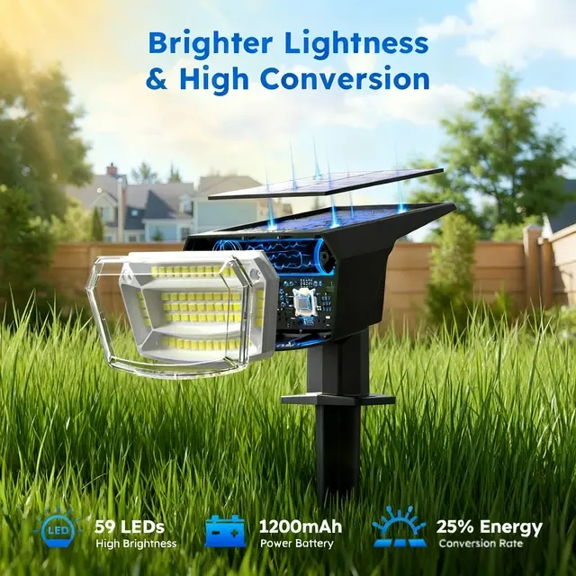 Wasserdichte IP65 Solar-LED-Außenleuchten 3