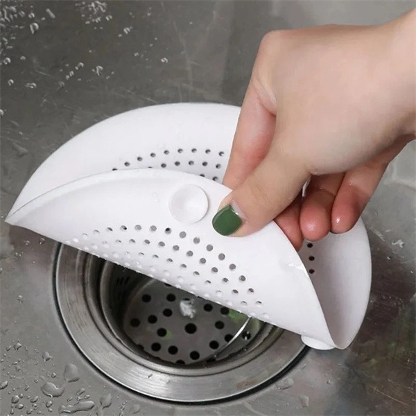 Silikon-Haarfänger für Waschbecken