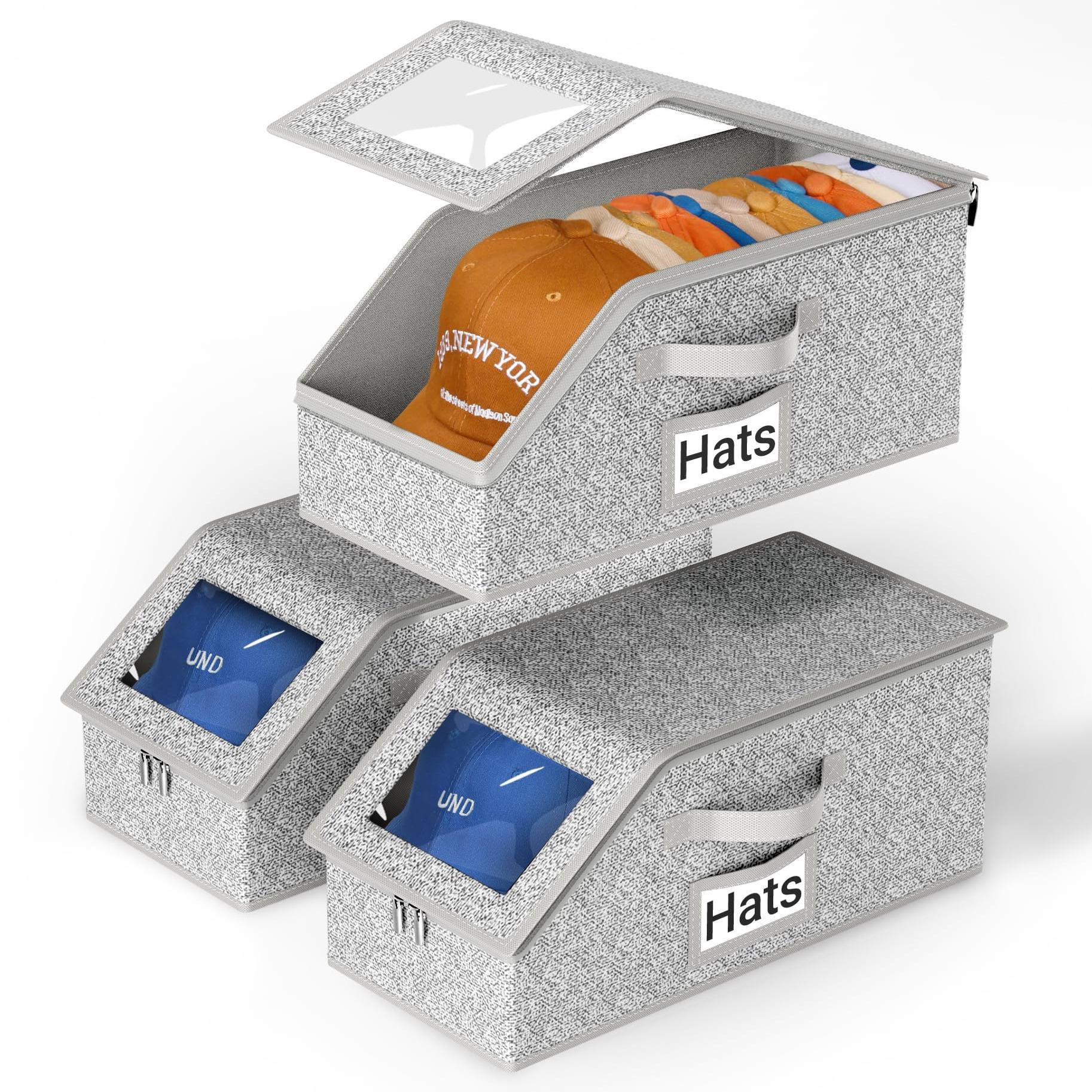 Stapelbare Hutbox für Baseball-Caps
