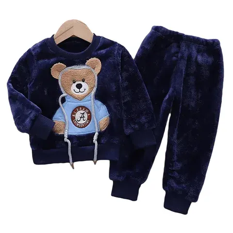 Baby-Winter-Set mit Kapuze