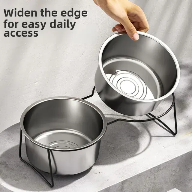Edelstahl-Slow-Feeder-Napf 3