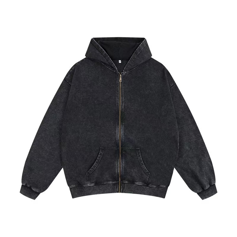 Oversize Acid Wash Hoodie aus 360g Baumwolle 2