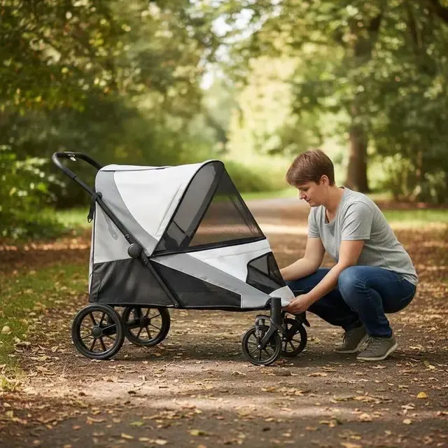 Haustier-Kinderwagen 3