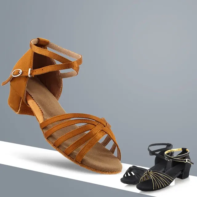 Satin-Tanzschuhe 4