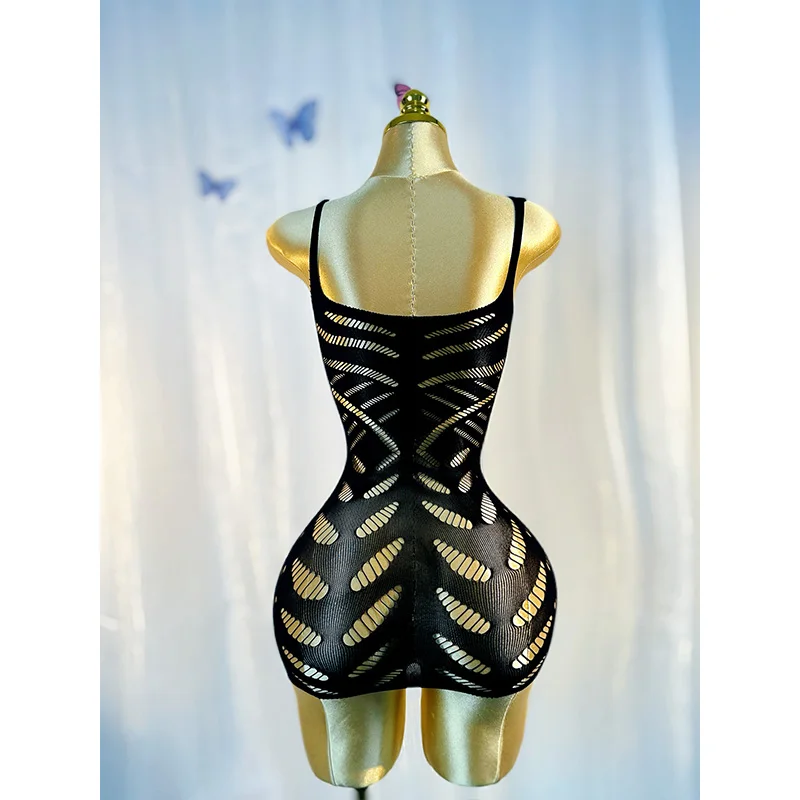 Netz-Strandkleid 2