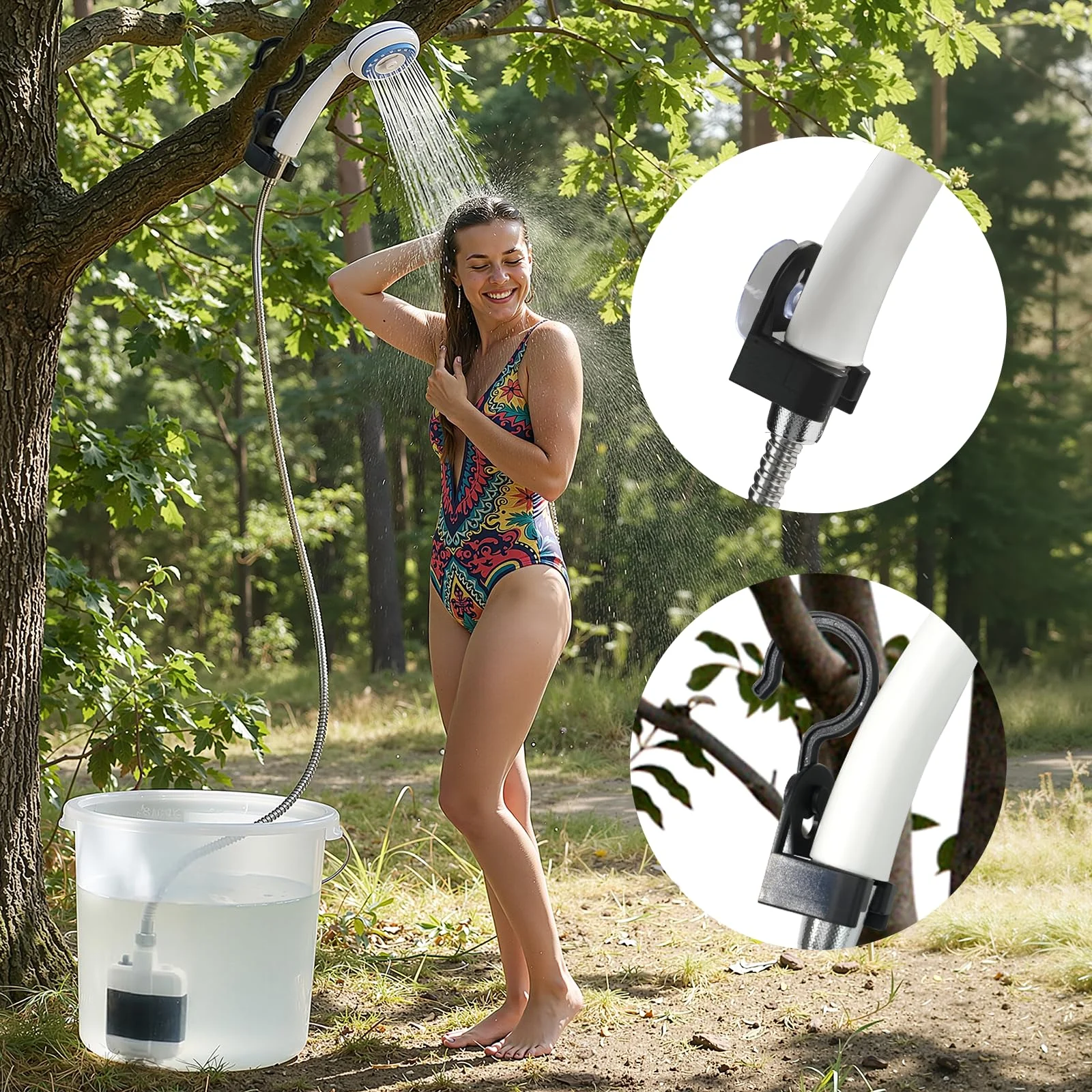 Campingdusche tragbar 2