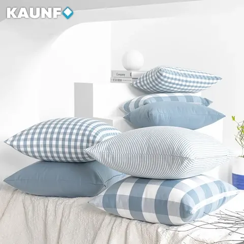 Canvas-Kissenbezug gestreift