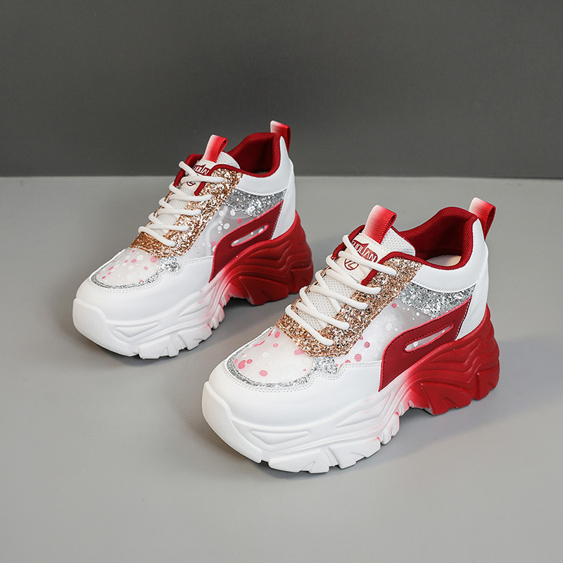 Damen-Mesh-Sneaker im Colour-Block-Design 3