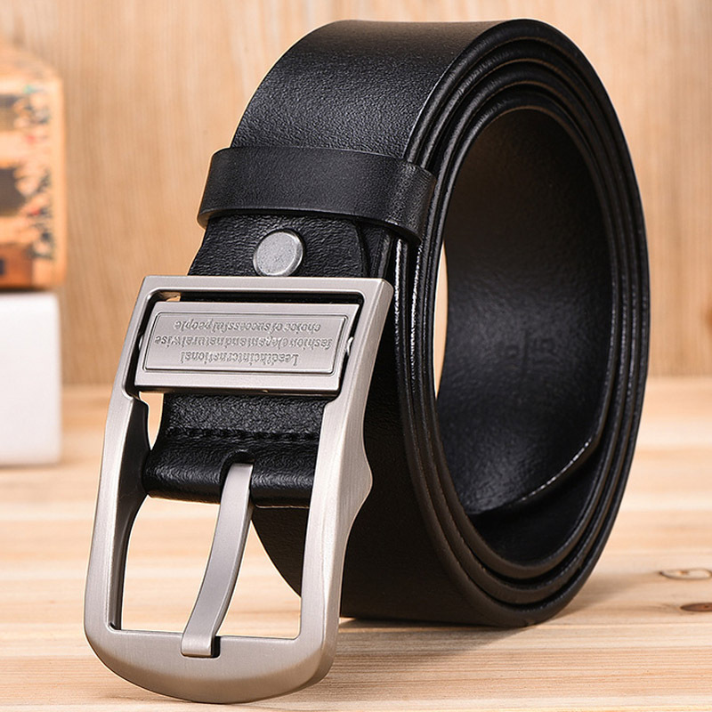 Vintage Herrengürtel aus Rindsleder 38mm 4