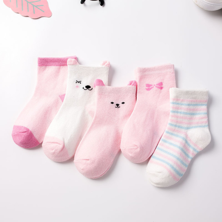 Cartoon-Baby-Socken im 5er-Set 4