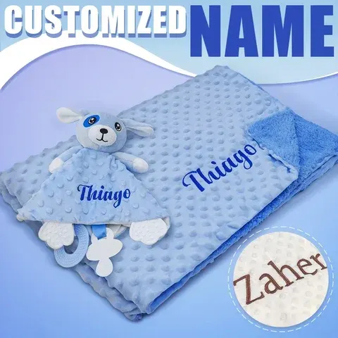 Personalisierte Babydecke