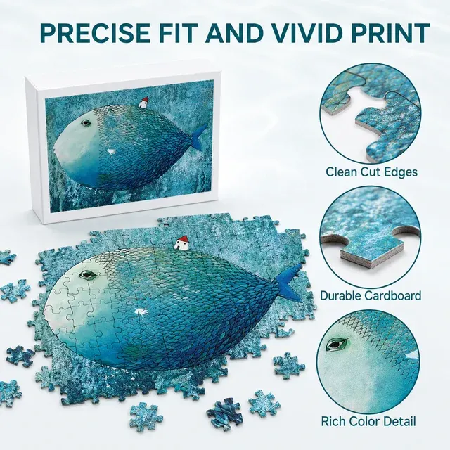 Dekompressions-Puzzle 1000 Teile Bedruckt 3