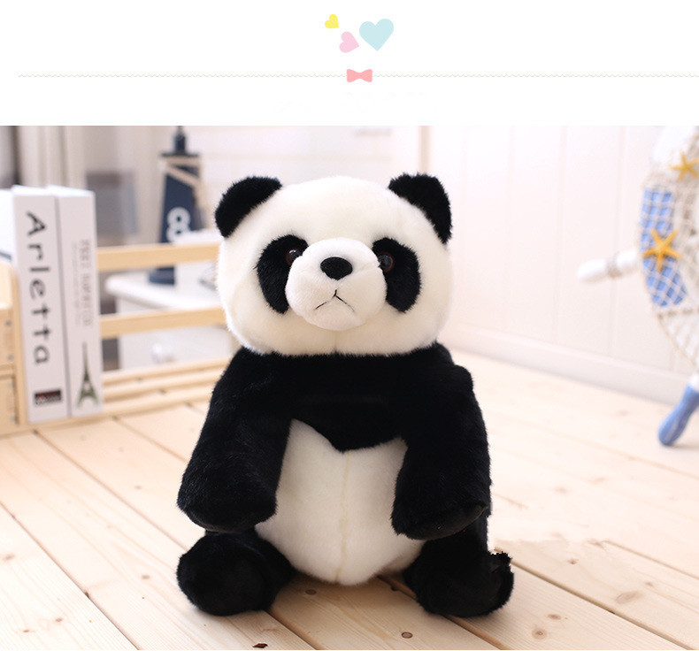 Panda-Plüsch-Rucksack