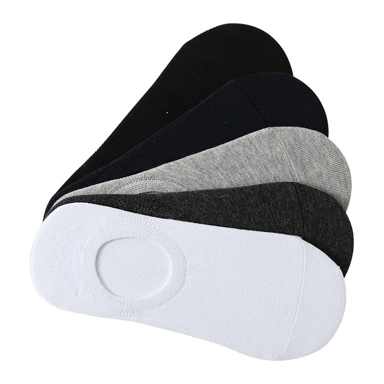 Unsichtbare Herrensocken aus Baumwolle, 5er-Set 4