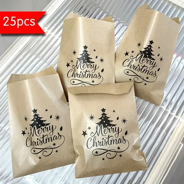 Kraftpapier-Weihnachtsgeschenktüte 2