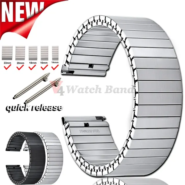 Edelstahl Schnellverschluss Uhrenarmband Erweiterung 2