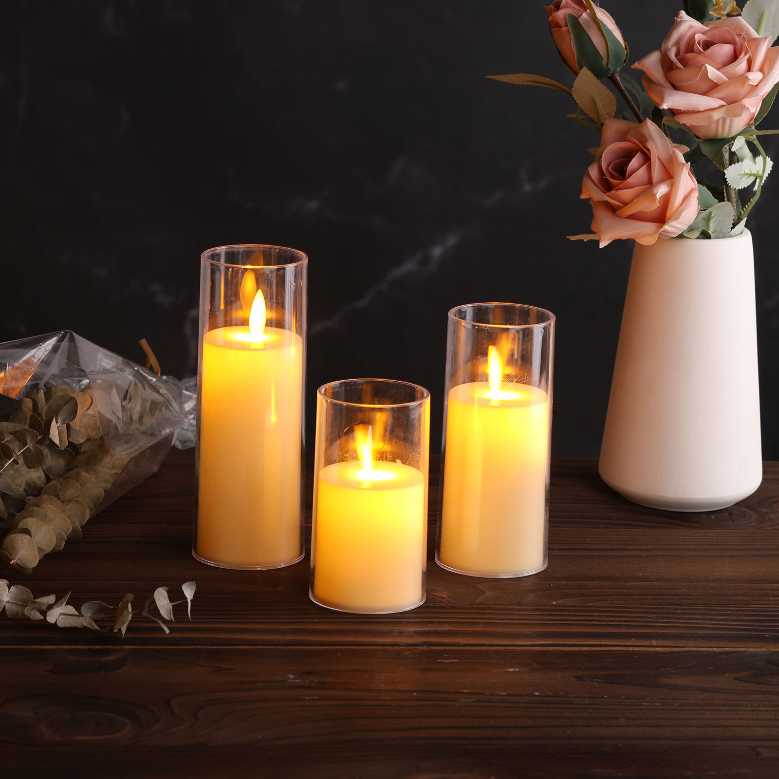 Flammenlose LED-Kerzen 4