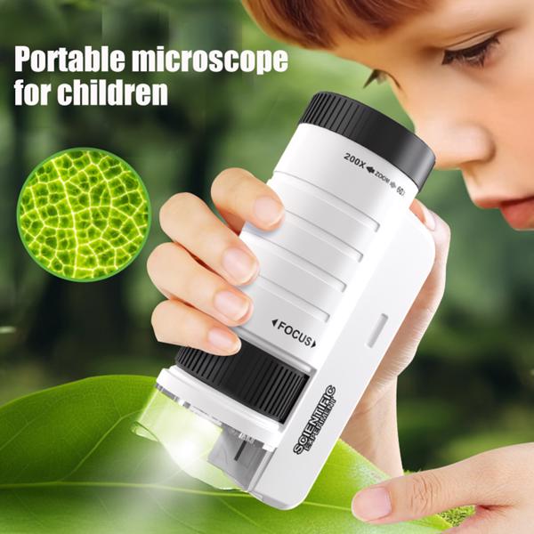 Bio-Mikroskop-Experimentierset für Kinder
