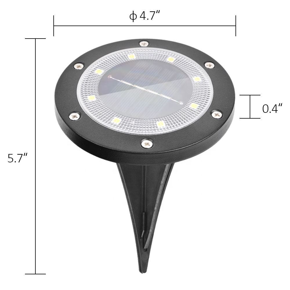 Wasserdichte Solar-Wegleuchte für Garten 3