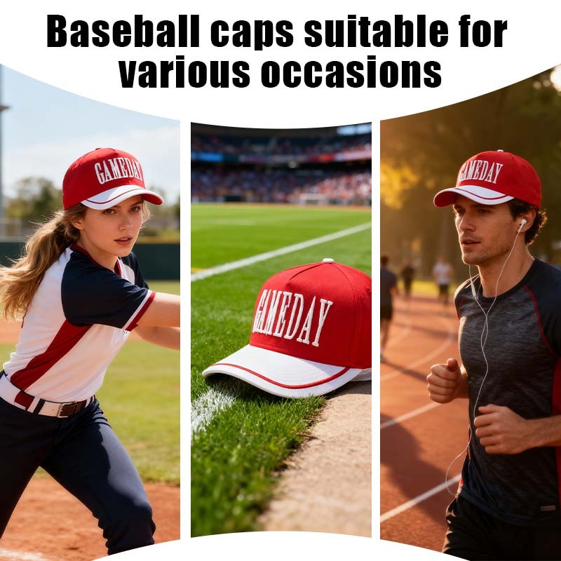 Schlichte Schwarze 5-Panel Basecap 3
