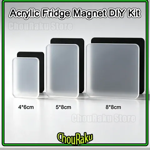Acryl-Kühlschrankmagnet-Rahmen