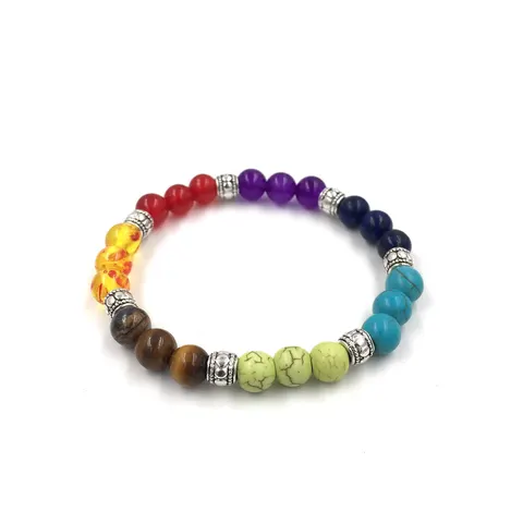 Achat-Perlenarmband
