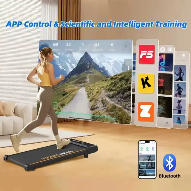 Klappbares Walking Pad mit Steigung 2