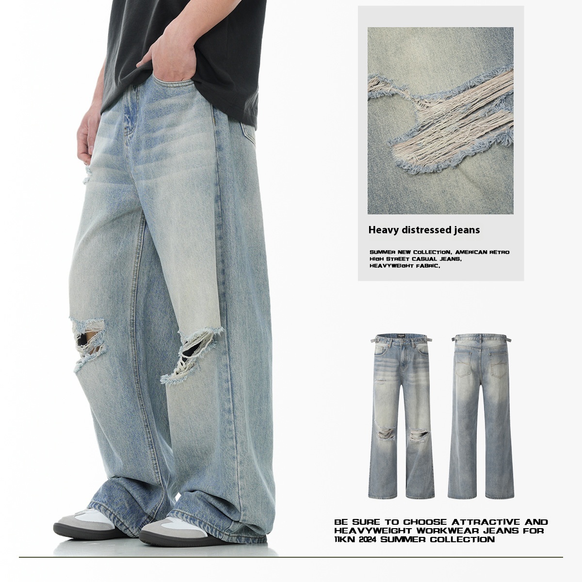 Destroyed Jeans