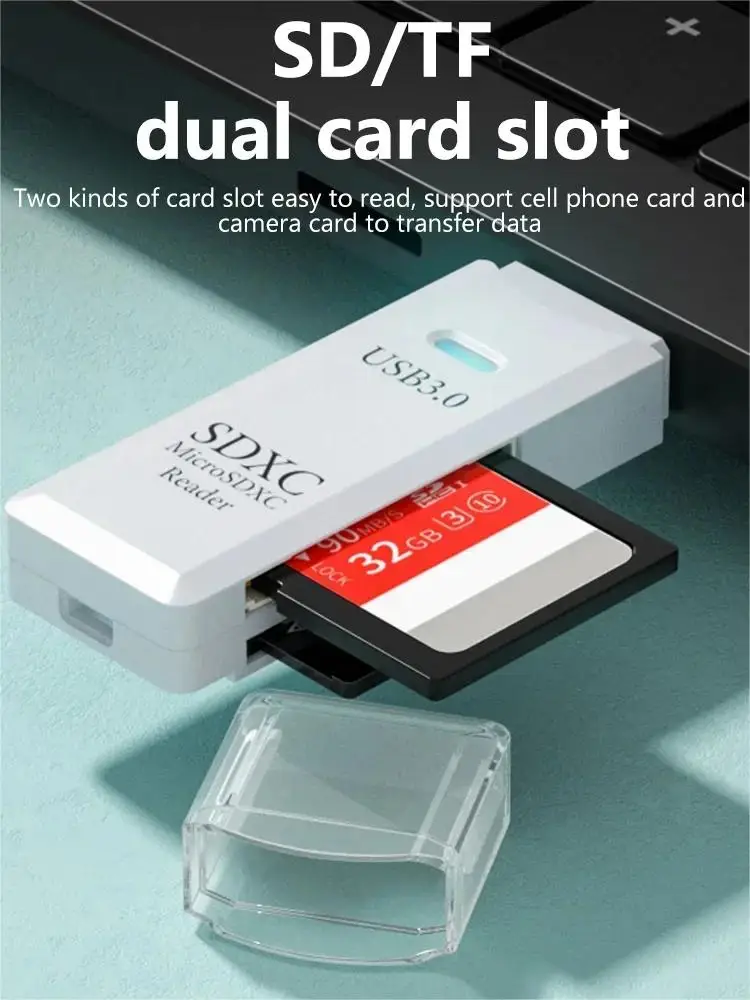 Tragbarer USB-3.0-Kartenleser im USB-Stick-Design 4