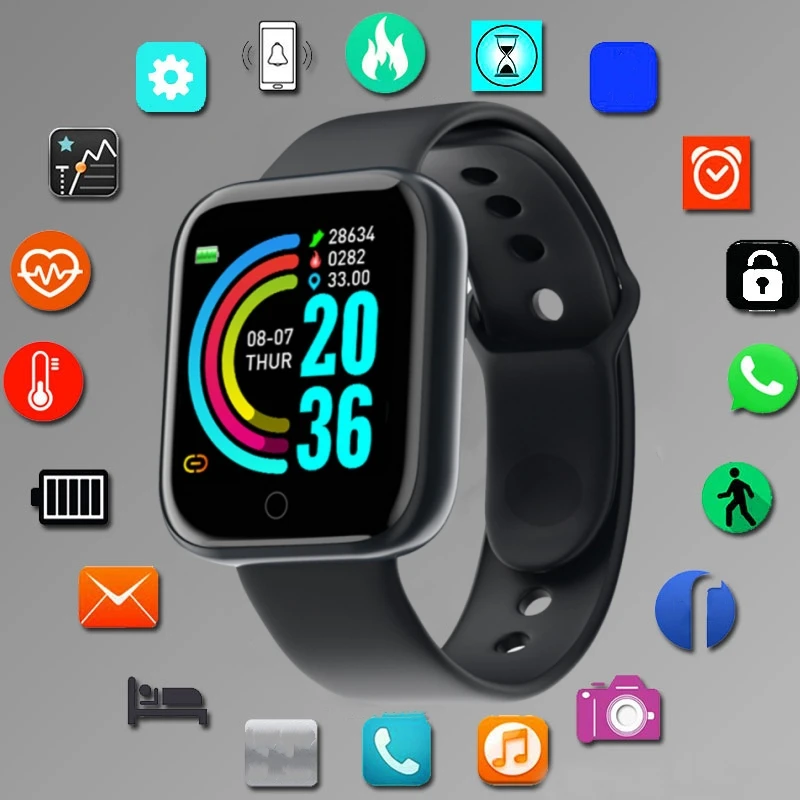 Fitness-Smartwatch mit Bluetooth-Musiksteuerung 2