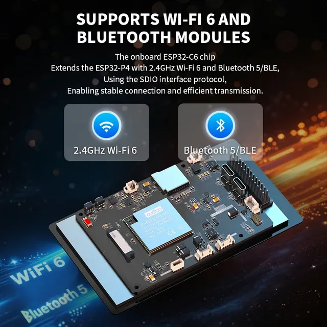 4,3-Zoll ESP32-Entwicklungsboard mit Touchdisplay 3