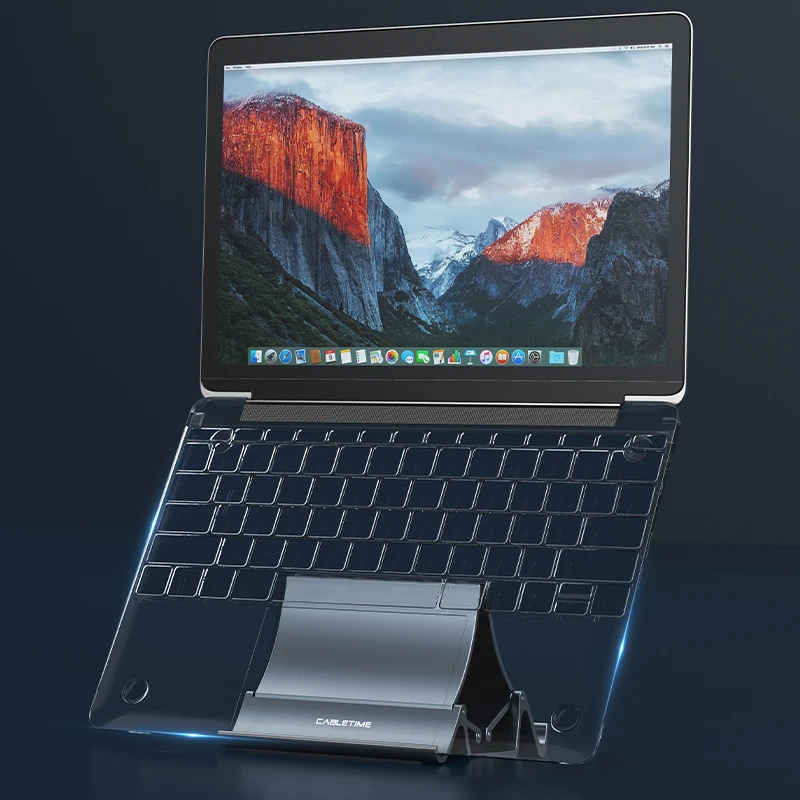 Vertikaler Laptop-Ständer platzsparend verstellbar 4