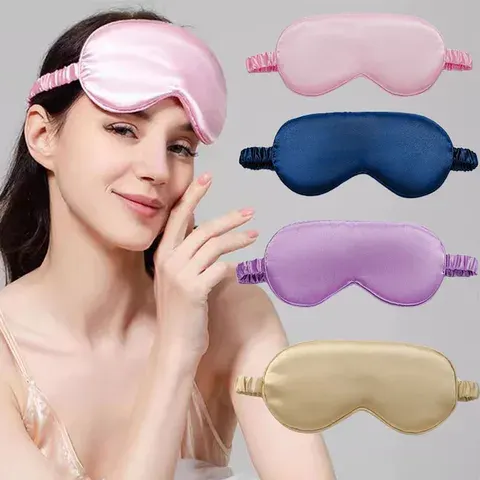 Schlafmaske aus Seide