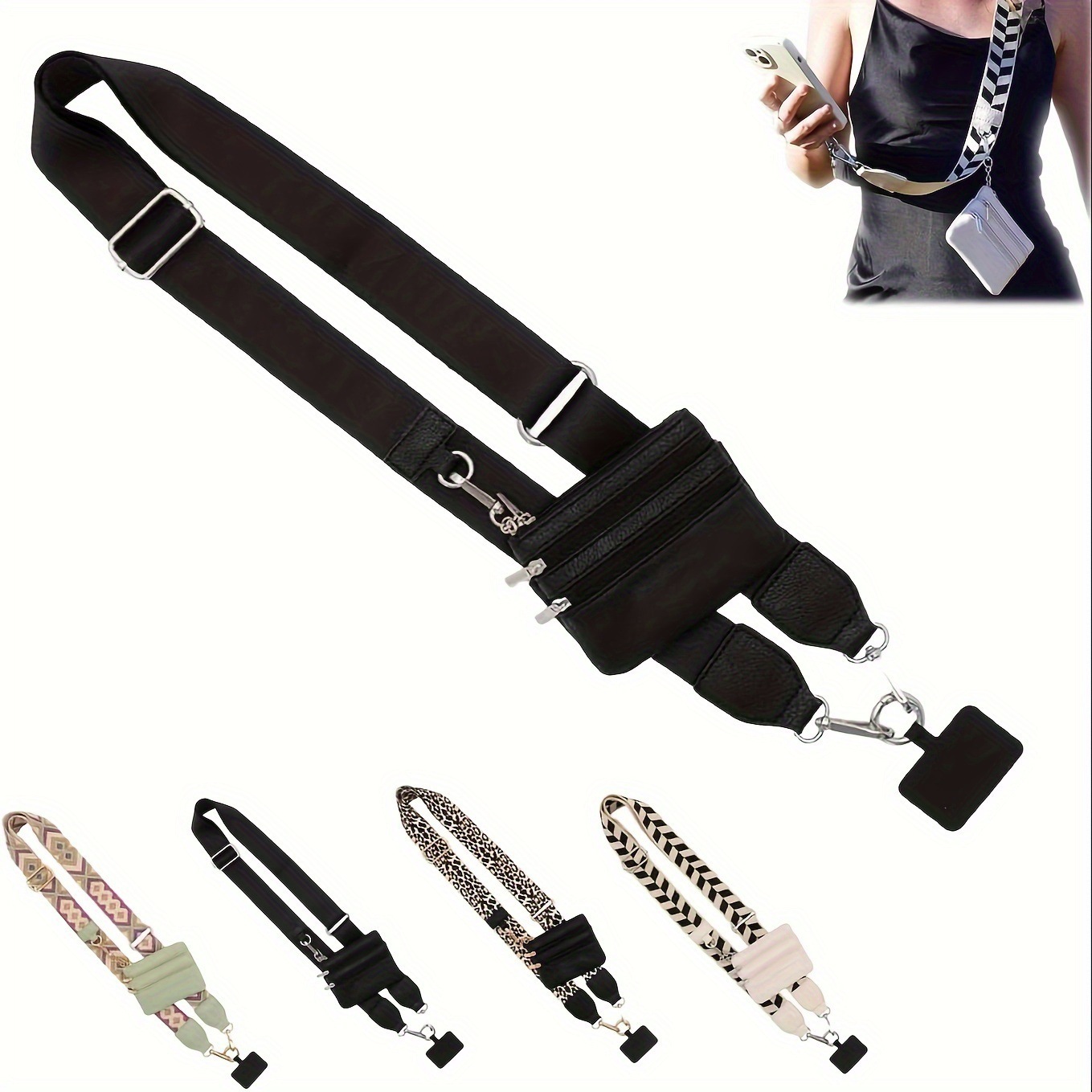 Handyband Umhängetasche mit Kartenfach 3