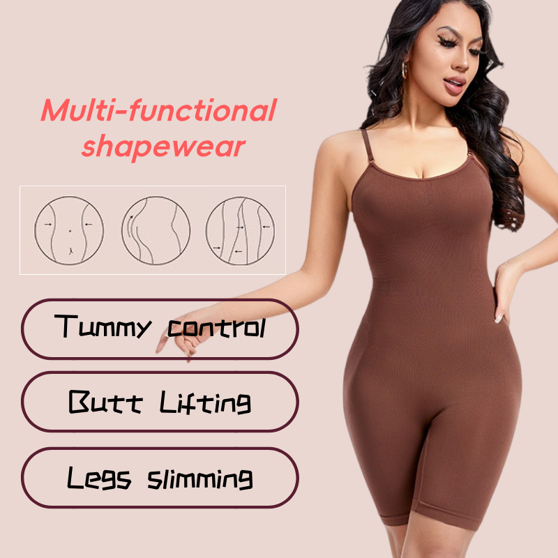 Nahtloser Shapewear-Body aus Spandex 3