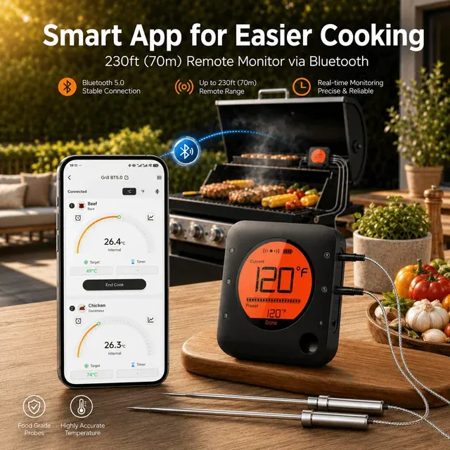 Bluetooth-Fleischthermometer 2
