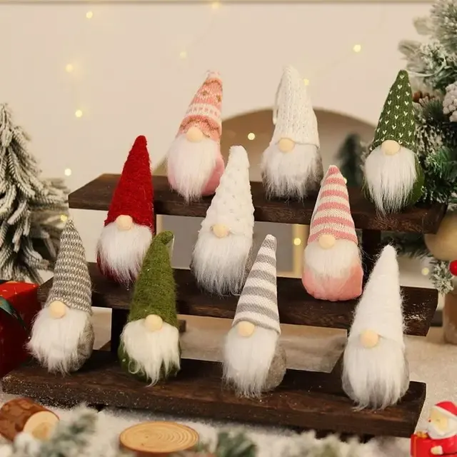 Plüsch-Wichtel-Ornament 4
