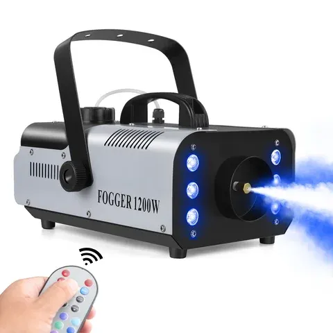 Nebelmaschine 1200 W mit Fernbedienung