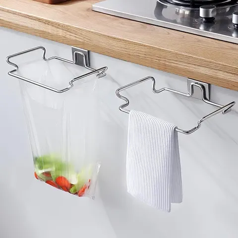 Edelstahl-Müllbeutelhalter zum Hängen für Küche
